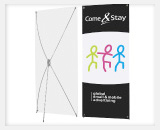 Lonas de rejilla, especial para fachadas, stands,... stands, banners, popup, enrrollables...